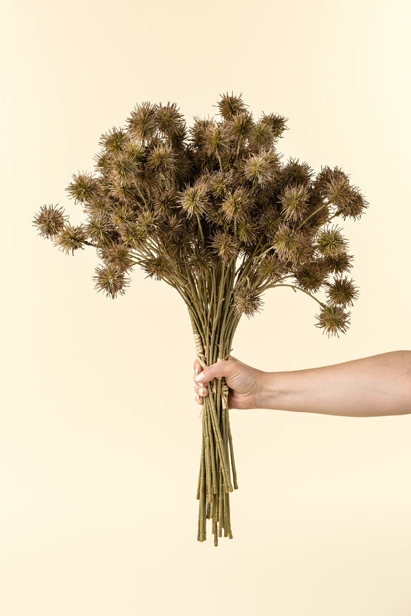 Chestnut Ball Bouquet, Purple Green