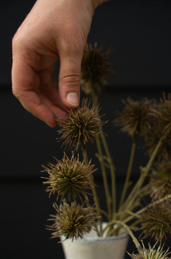 Chestnut Ball Bouquet, Purple Green