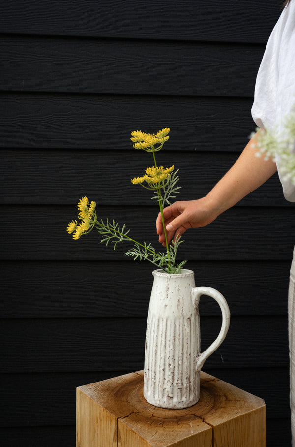 Queen Anne's Lace Spray, Yellow