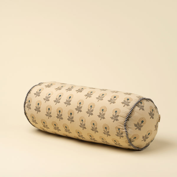 Dema Block Print Bolster