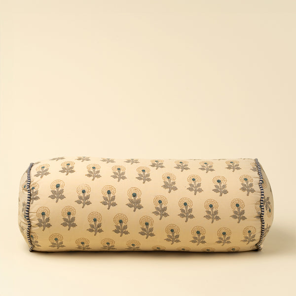 Dema Block Print Bolster