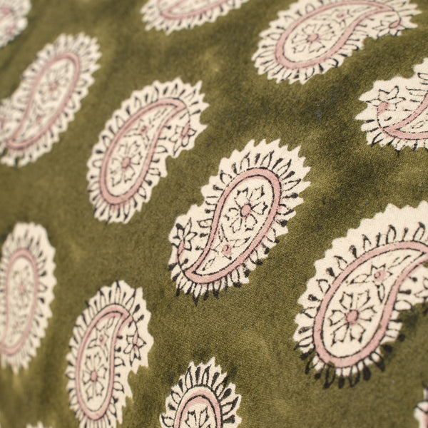 Sola Block Print Bolster