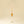 Clara Glass Candlestick S, Terracotta