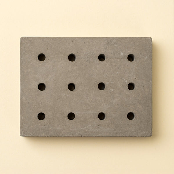 Concrete Soap Dish, Dots