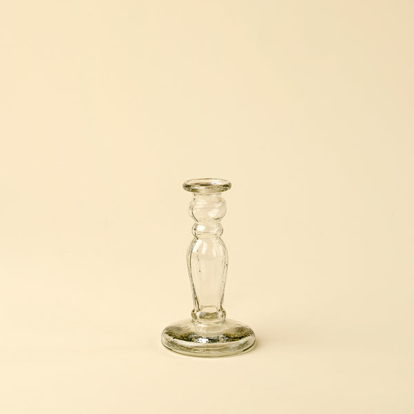 Vero Glass Candlestick S, Clear