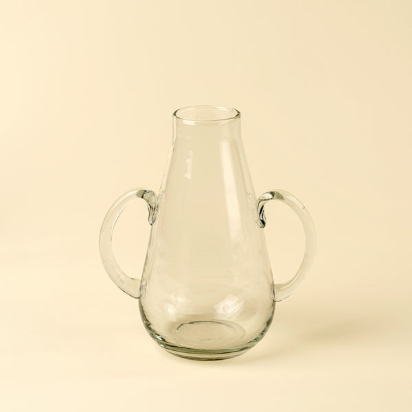 Miro Glass Vase M, Clear