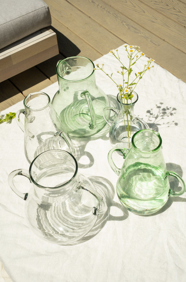 Miro Glass Vase M, Clear