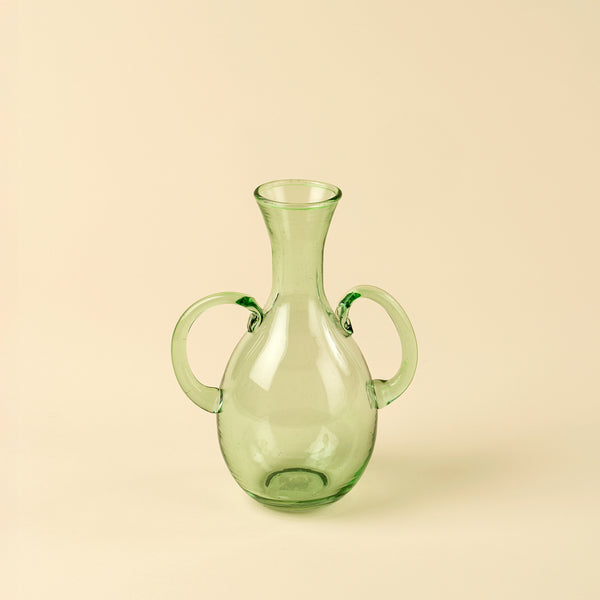 Miro Glass Vase S, Green