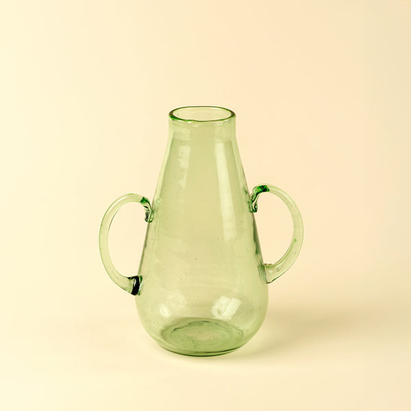 Miro Glass Vase M, Green