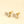 Flower Ceramic Knobs S/2