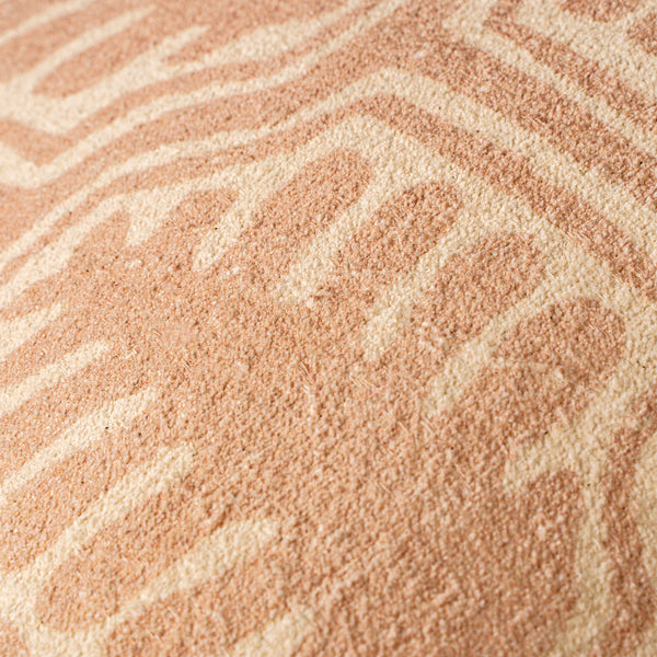 20x20 Oleander Pillow, Terracotta