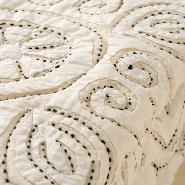 Liliette Cotton Cutwork Bed Quilt