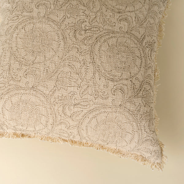 20x20 Botanique Fringe Pillow