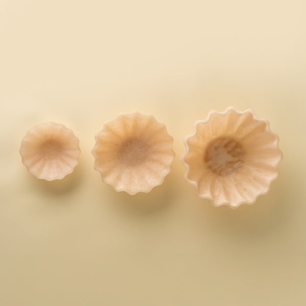 Scallop Resin Bowl S