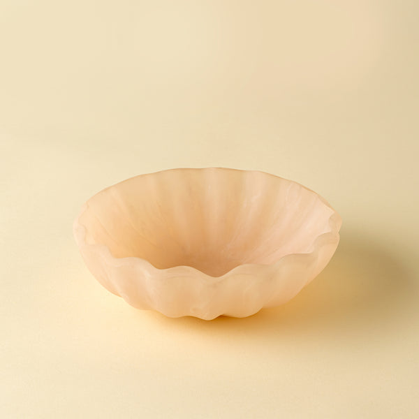Scallop Resin Bowl S