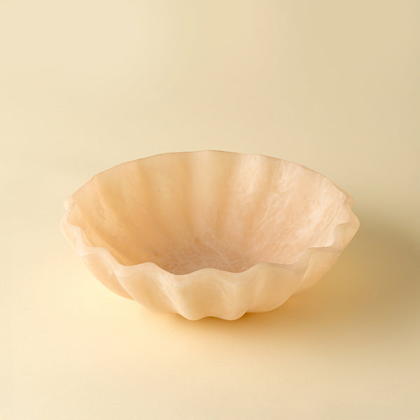 Scallop Resin Bowl M
