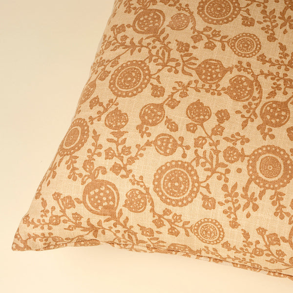 20x20 Pomegranate Pillow, Terracottta