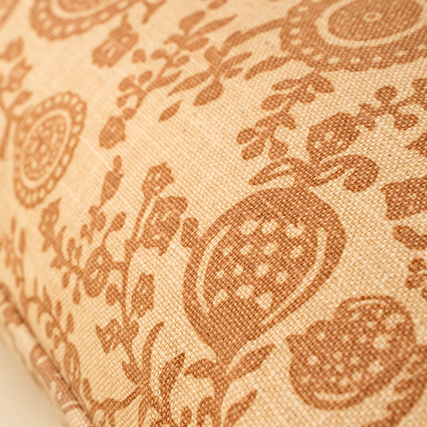 20x20 Pomegranate Pillow, Terracottta