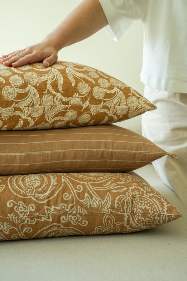 24x24 Eden Pillow, Terracotta