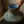 Patterned Paper Mache Trumpet Vase