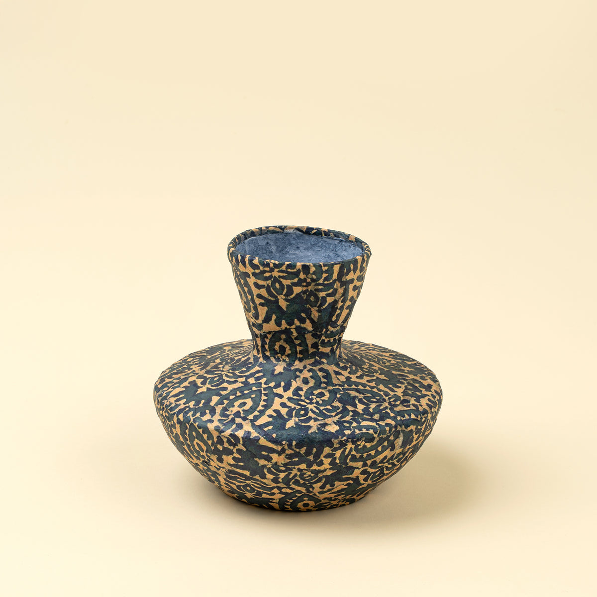 Patterned Paper Mache Trumpet Vase – Indaba Home