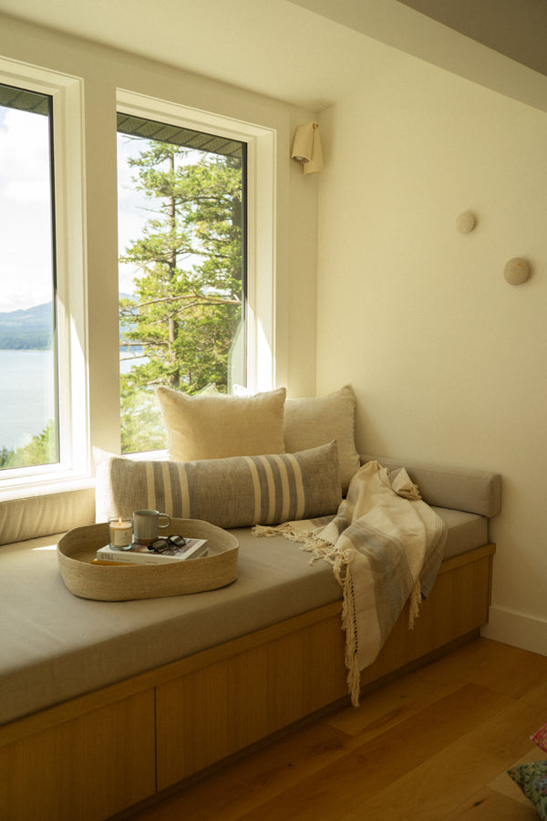 Natura Seagrass Basket Trays S/2