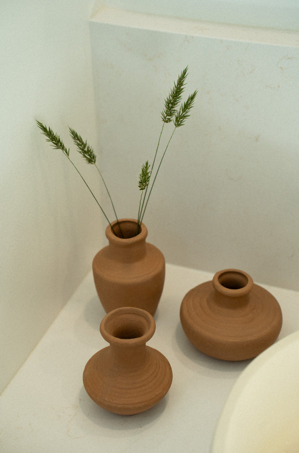 Kai Terracotta Mini Vase