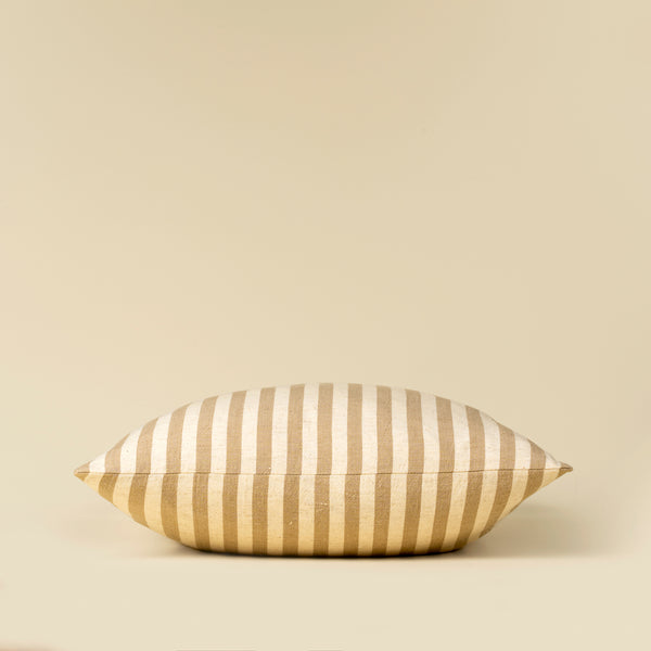 20x20 Narrow Stripe Pillow, Sand