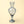 Sundae Glass Vase L, Blue