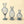Sundae Glass Vase L, Blue