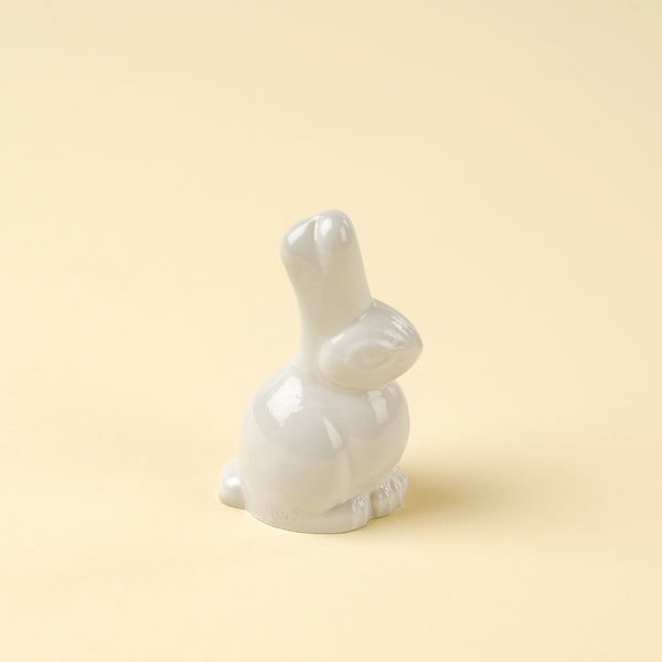 Glass Bunny S, White