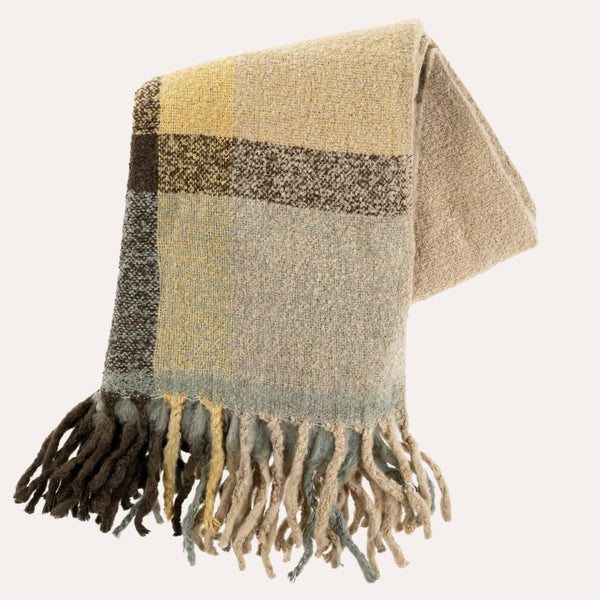 Teton Textured Throw, Grey