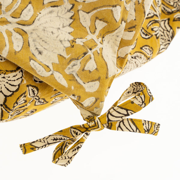 Manu Block Print Queen Duvet Set