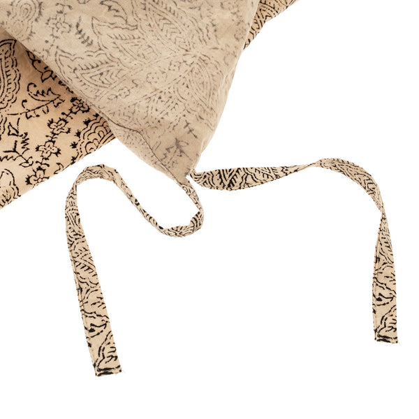 Saira Block Print King Duvet Set