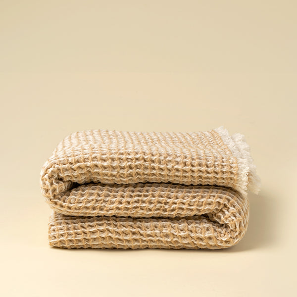 Nora Waffle Throw