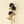 Pom Pom Floral Spray, Midnight