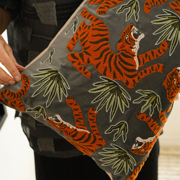 16x24 Tiger Tales Pillow