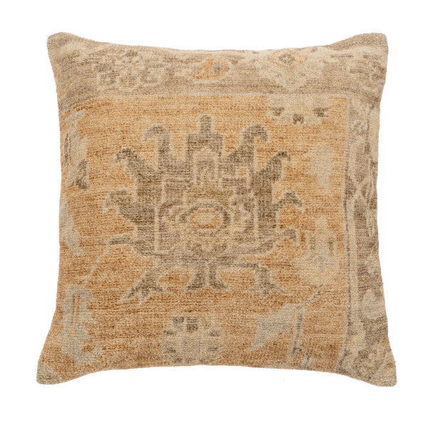 24x24 Lotus Kilim Cut Pillow, Assorted