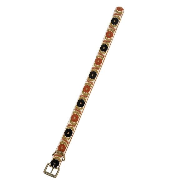 Bruli Embroidered Dog Collar M