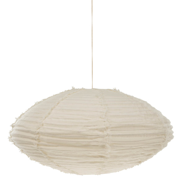 Lina Linen Lampshade L, Ivory