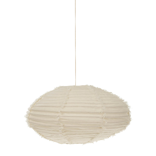 Lina Linen Lampshade M, Ivory