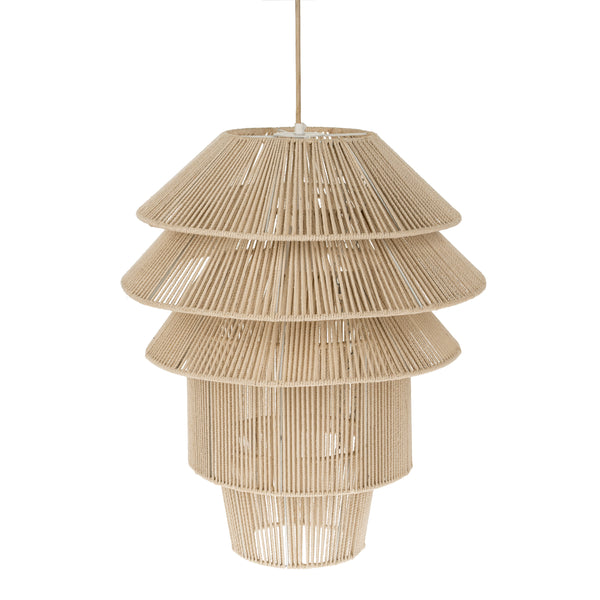 Bungalow Pendant, Cream