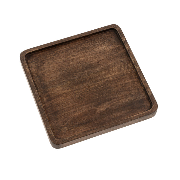 Heritage Square Tray S, Stained Mango