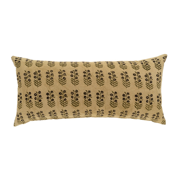 14x31 Terrace Block Print Pillow