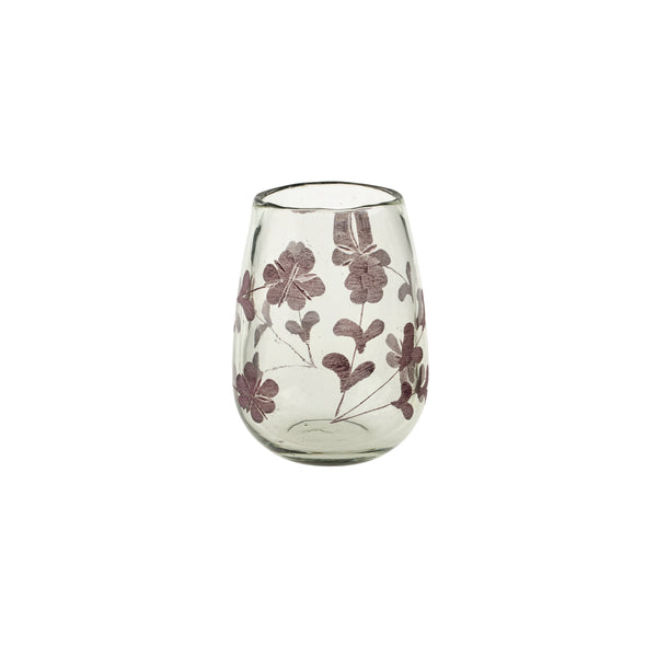 Rosalie Etched Vase S, Lilac