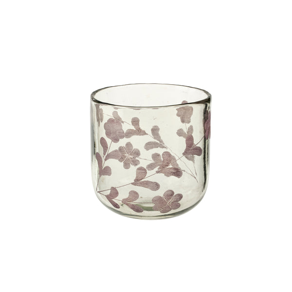 Rosalie Etched Vase L, Lilac