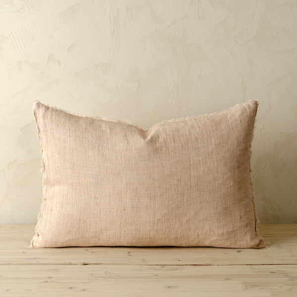 16x24 Lina Linen Pillow Peony