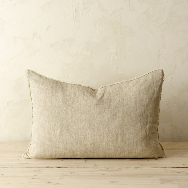 16x24 Lina Linen Pillow Driftwood