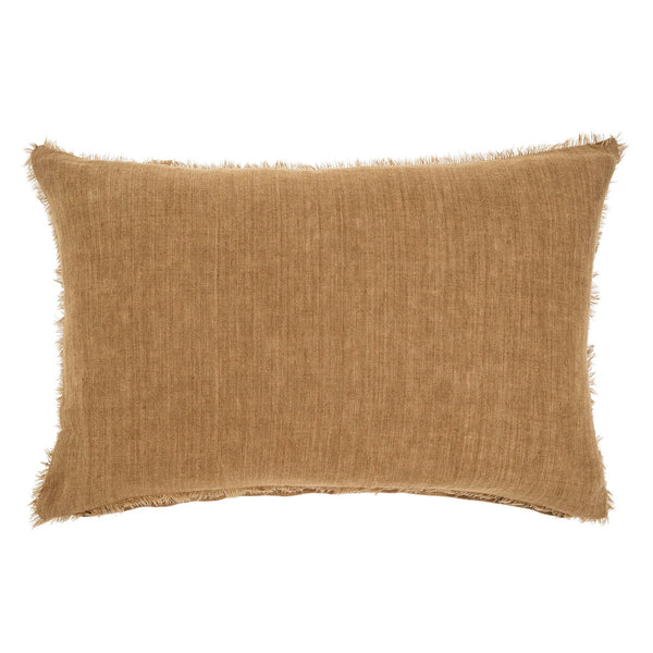 16x24 Lina Linen Pillow Tawny