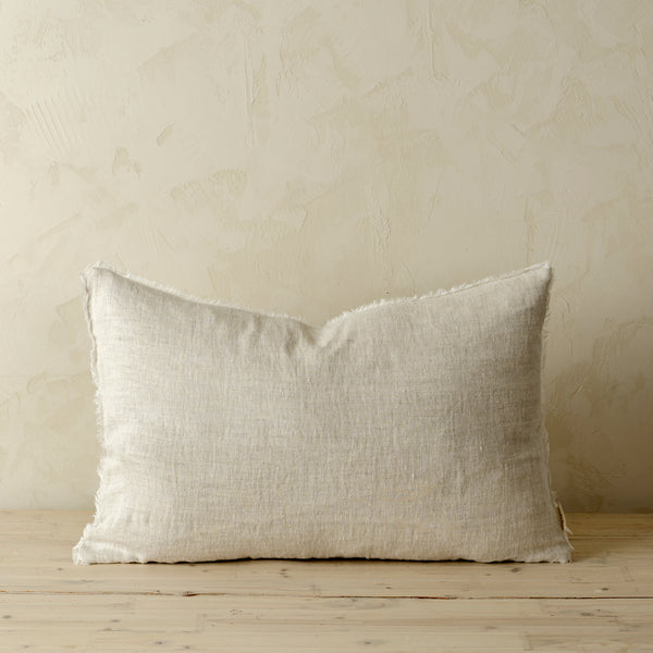 16X24 Lina Linen Pillow Chambray